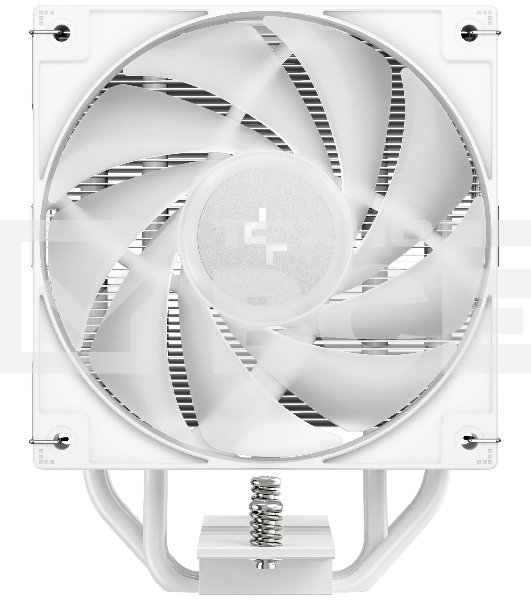 Кулер для процессора DEEPCOOL AG400 WH ARGB V2 белый 120мм алюминий+медь 2100rpm 31.6db 4-pin 220W 152мм