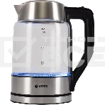 Чайник электрический Vitek VT-7043 1.7л. 2200Вт разноцветный корпус: стекло, фото4