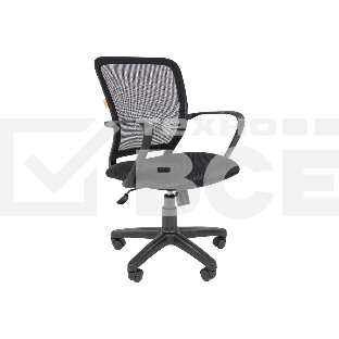 Кресло офисное Chairman 698 TW-01 черный, Россия