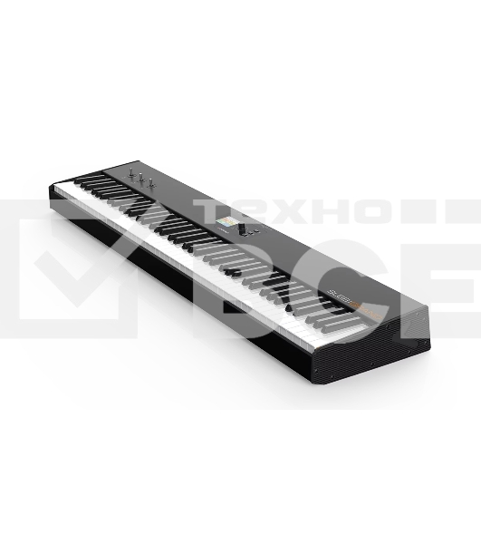 Клавиатура MIDI [91961021] Studiologic [SL88 Grand] 88 клавиш с молоточковой рояльной механикой и послекасанием Fatar TP/40WOOD, 250 программ, TFT LCD дисплей 320х240 точек, 3 программируемых JoyStick, в комплекте: педаль сустейна VFP1/10, внешний БП