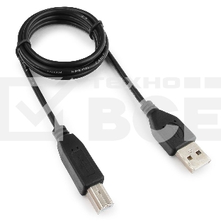 Кабель USB2.0 Гарнизон GCC-USB2-CMBM-1M, Type-C/BM, медь, 1м, черный, пакет