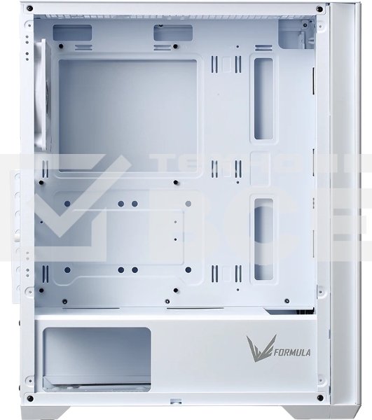 Компьютерный корпус AeroCool/Formula Air Power G5 белый без БП ATX 1x120мм 1xUSB 3.0 1xUSB3.1 audio bott PSU