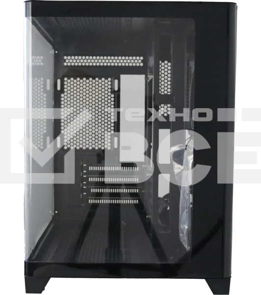 Компьютерный корпус Accord ACC-R7MB черный без БП mATX 2xUSB3.0 1xUSB3.1 audio