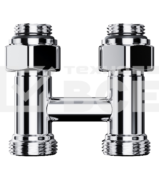 Узел нижнего подключения Royal Thermo Design прямой 1/2