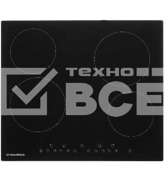 Варочная панель Maunfeld EVCE.594-BK ЧЕРНОЕ стекло
