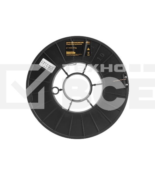 Омедненная проволока ER70S-6, диам. 1 мм, 5 кг, диам. катушки D200 Denzel