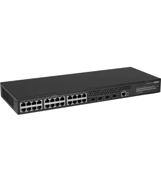 Коммутатор Dahua DH-AS5500-24GT4XF, 24×1 Гбит/с + 4×10 Гбит/с SFP+, управляемый