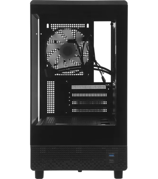 Корпус ACCORD ACC-ZM3B Black, Mini-Tower, чёрный, 1 x 120 мм