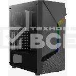 Компьютерный корпус MidiTower Aerocool / Formula Scape-G-BK-v1 (4711099471539), фото 1