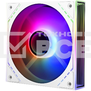 Кулер для корпуса Thermalright TL-M12W-S (120x124x25mm, 4-pin PWM, ARGB, 47.6CFM, 23.2dBA, 1500RPM, White)