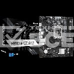 Материнская плата ASRock H610M-H2/M.2, LGA 1700, Intel H610, 2xDDR4, 4xSATA, 1xM.2, 1xPCIe 4.0 x16, 1xPCIe 3.0 x1, 2xHDMI, 1x1Gb LAN, 4xUSB-A 3.2 Gen 1, 2xUSB-A 2.0, 7.1, Micro ATX, фото2