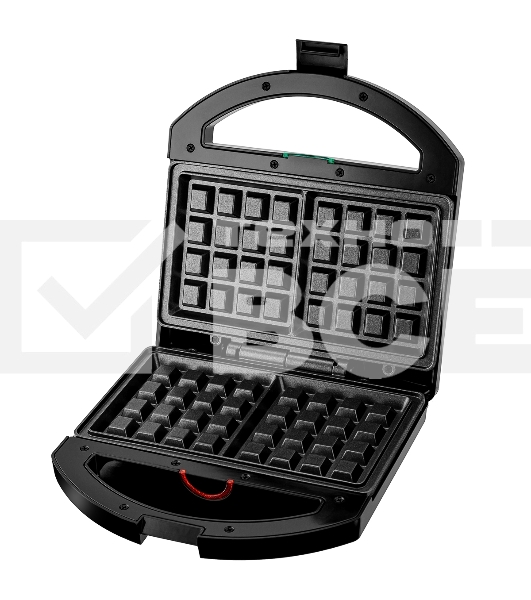 Вафельница BRAYER BR2307 750 Вт, черный