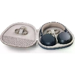 Беспроводные/проводные наушники Sennheiser Momentum 4 Wireless синий, полноразмерные, Bluetooth + проводной, активное шумоподавление, до 60 ч, фото2