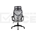 Кресло компьютерное Cactus CS-MC414-BK черный, сетка/ткань, фото 1