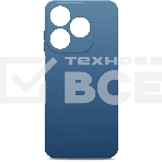 Чехол (клип-кейс) BoraSCO для Tecno Spark 10/10C  синий, фото 1