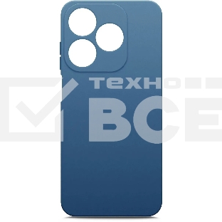 Чехол (клип-кейс) BoraSCO для Tecno Spark 10/10C  синий