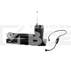 Микрофонная система SHURE BLX1288E/P31-M17 беспроводная, двухканальная, с ручным передатчиком PG58 и гарнитурой PGA31, частота UHF 662-686 МГц, фото 1