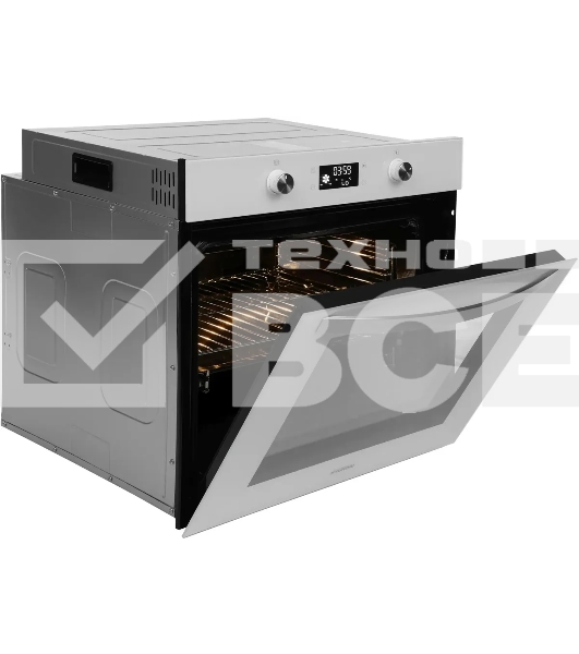 Духовой шкаф Электрический Hyundai HEO 6646 WG белый