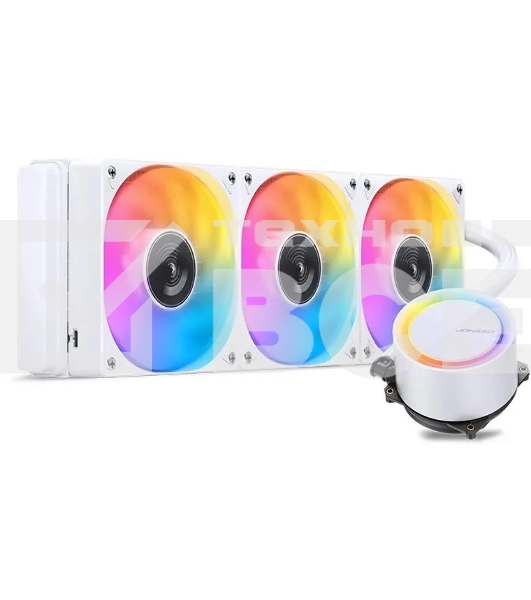 Система жидкостного охлаждения JONSBO TG-360 белый 120мм алюминий+медь 1800rpm 35.4db 4-pin 300W