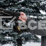 Перчатки универсальные Denzel 68089 двойные, работа с сенсорным экраном, размер 8, фото7