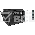 Шкаф телекоммуникационный 19' настенный 9U ExeGate EC-WM-9U.600.G.BLACK (19', 9U, 600x600x500мм (ШхГхВ), передняя дверь закаленное стекло, съемные боковые панели, пыле- и влагозащита IP23, черный RAL 9004), фото11