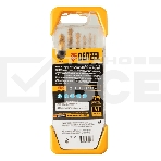 Набор сверл по металлу Denzel 2-3-4-5-6-8 мм, HSS-Tin, Golden Tip, 6 шт, фото9