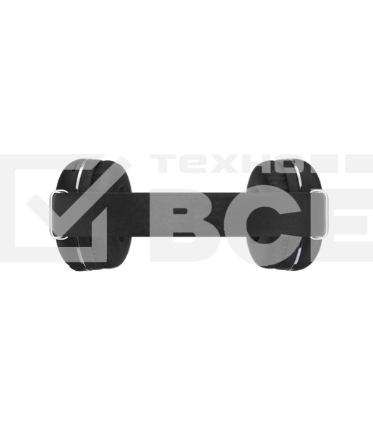 Беспроводные полноразмерные наушники Maxvi MHF-201BT черные, Bluetooth 5.3\FM\MP3\300 мАч\микрофон