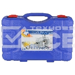 Компрессор поршневой Nova Bright АК-75 двухпоршневой, пластиковый кейс с инструментами 36448, фото4