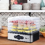 Сушилка для овощей и фруктов Kitfort KT-1914 5под. 240 Вт, черный, фото8