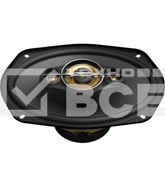 Колонки автомобильные Pioneer TS-A6978S 650Вт 92дБ 4Ом 15x23см (6x9дюйм) (ком.:2кол.) коаксиальные четырехполосные