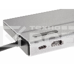 Адаптер VCOM TypeC -->3*USB3.0+2*USB2.0+VGA+RJ45+SD+TF+AUD+HDMI+DP+2*USB3.1 Data+PD<CU4703>, фото24