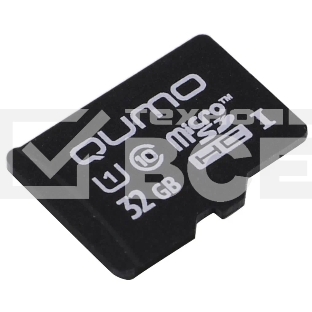 Флеш карта MicroSDHC 32GB QUMO Class 10 UHS I no adp