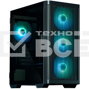 Компьютерный корпус ZALMAN M4, MATX, BLACK, WINDOW, 1xCombo (3.5'' or 2.5''), 1x3.5