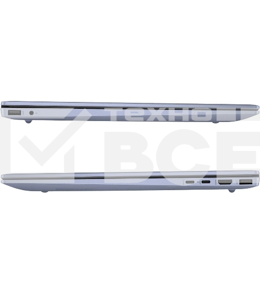 Ноутбук HP Pavilion 16-af0007ci Core Ultra 5 125U 16Gb SSD512Gb Intel Graphics 16' IPS WUXGA (1920x1200) Free DOS lt.blue WiFi BT Cam (A1AB4EA)