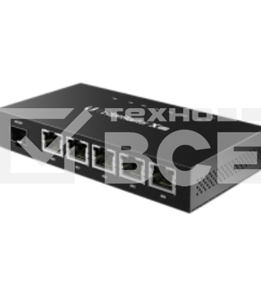 Сетевое оборудование UBIQUITI ER-X-SFP Маршрутизатор 5x Ethernet, 1x SFP, раздача PoE