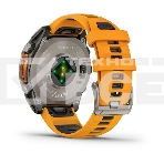 Смарт-часы Garmin Fenix 8 AMOLED Sapphire титановый серый, оранжевый 47мм, фото11
