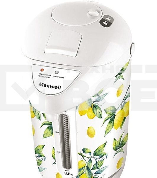 Термопот Maxwell MW-1756, белый/рисунок