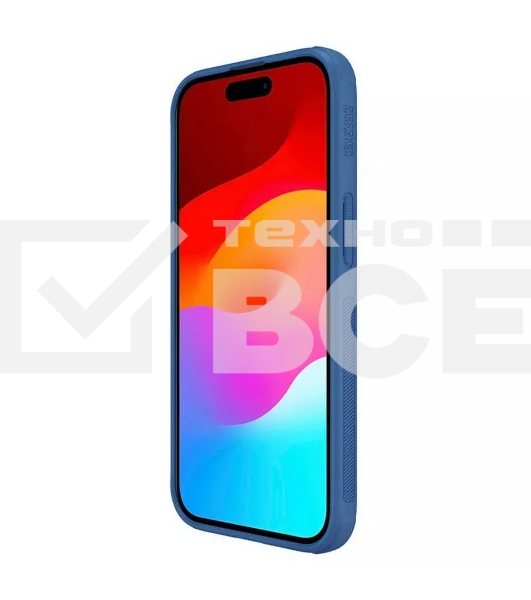 Чехол Super Frosted Shield Pro, синий, (AP IP15)