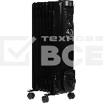 Масляный обогреватель Centek CT-6200 (7 секций) черный, 700/1000/1500Вт, 3 режима, механический термостат, фото8