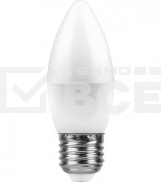Лампа светодиодная FERON LB-770 (25944) 11W 230V E27 4000K свеча