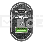 Автомобильное ЗУ ACD ACD-С632P-V1B 63Вт, 2xUSB 1PD+1QC, 3.6~20В/3А RTL, фото5