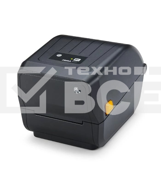 Принтер этикеток термотрансферный Zebra TT ZD220 203 dpi, 102 мм/сек, USB, чёрный