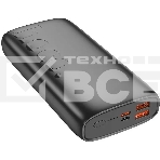 Портативный аккумулятор Hoco J122A Respect 20000mAh QC/PD 22.5W 3A USB-A/USB-C черный, фото2