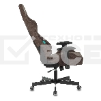 Кресло игровое Бюрократ VIKING KNIGHT LT10 FABRIC коричневый крестовина металл/пластик, фото41
