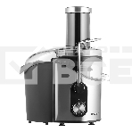 Соковыжималка Centek CT-1212 (черный/сталь) 1200Вт, 2 скор., стакан 1100 мл, горловина 75мм, фото3