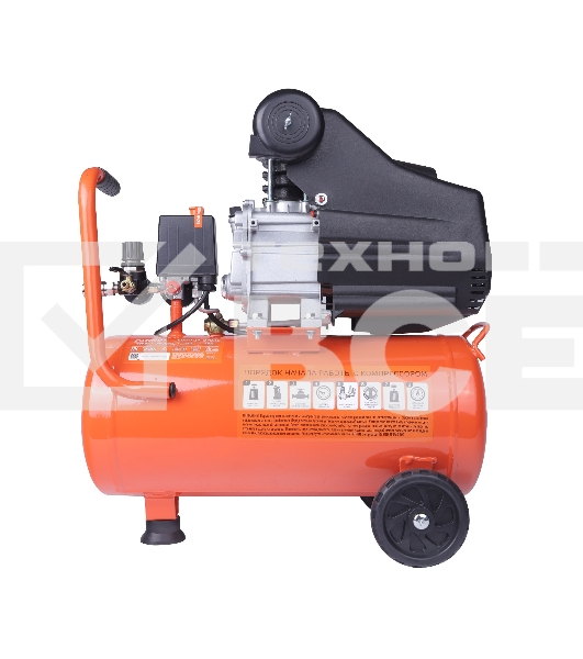 Компрессор поршневой Patriot Optima Euro 24-240K2 масляный 240л/мин 24л 1500Вт оранжевый/черный