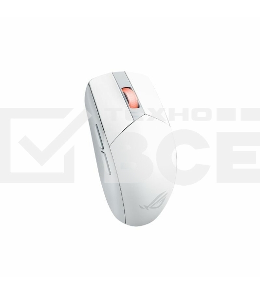 Мышь беспроводная ASUS ROG STRIX IMPACT III WIRELESS, 57g, 2.4GHz RF, Bluetooth, 36K DPI Sensor, 5 Prograммable Button, White