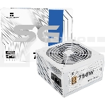 Блок питания 750W/Power Supply Thermalright, 750W 80+ Gold (ATX, 3.1, PCIe 5.1, Non-modular, 1x24(20+4)pin, 1xCPU 8(4+4)pin, 2xPCIe*2 8(6+2)pin, 5xSATA3, 1x12+4pin (12VHPWR PCIe 5.1 12+4pin 600mm), 3xMOLEX4pin, Active, 120x120мм, 150x140x86mm, APFC, white), фото2