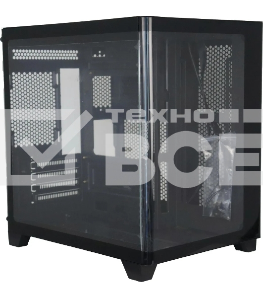 Компьютерный корпус Accord ACC-R7MB черный без БП mATX 2xUSB3.0 1xUSB3.1 audio
