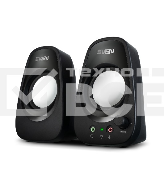 Портативная акустика SVEN 190, черный (6 Вт, питание USB)